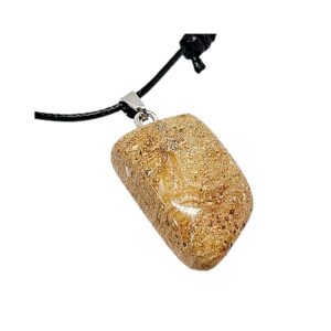 Kalkoolith Edelsteinanhänger