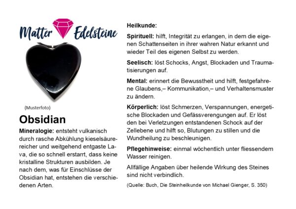 Obsidian Schneeflocken - Image 4