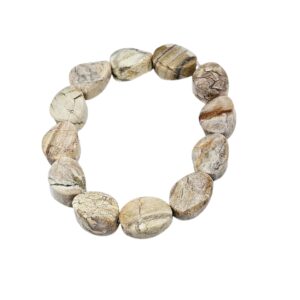 Landschaftsjaspis Edelsteinarmband