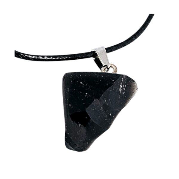Schneeflocken Obsidian Anhänger