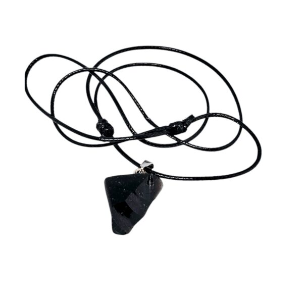 Schneeflocken Obsidian Anhänger - Image 3