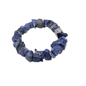 Dumortierit Edelsteinarmband