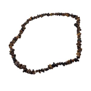 Tigerauge Edelsteinhalskette