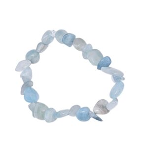 Aquamarin Edelsteinarmband