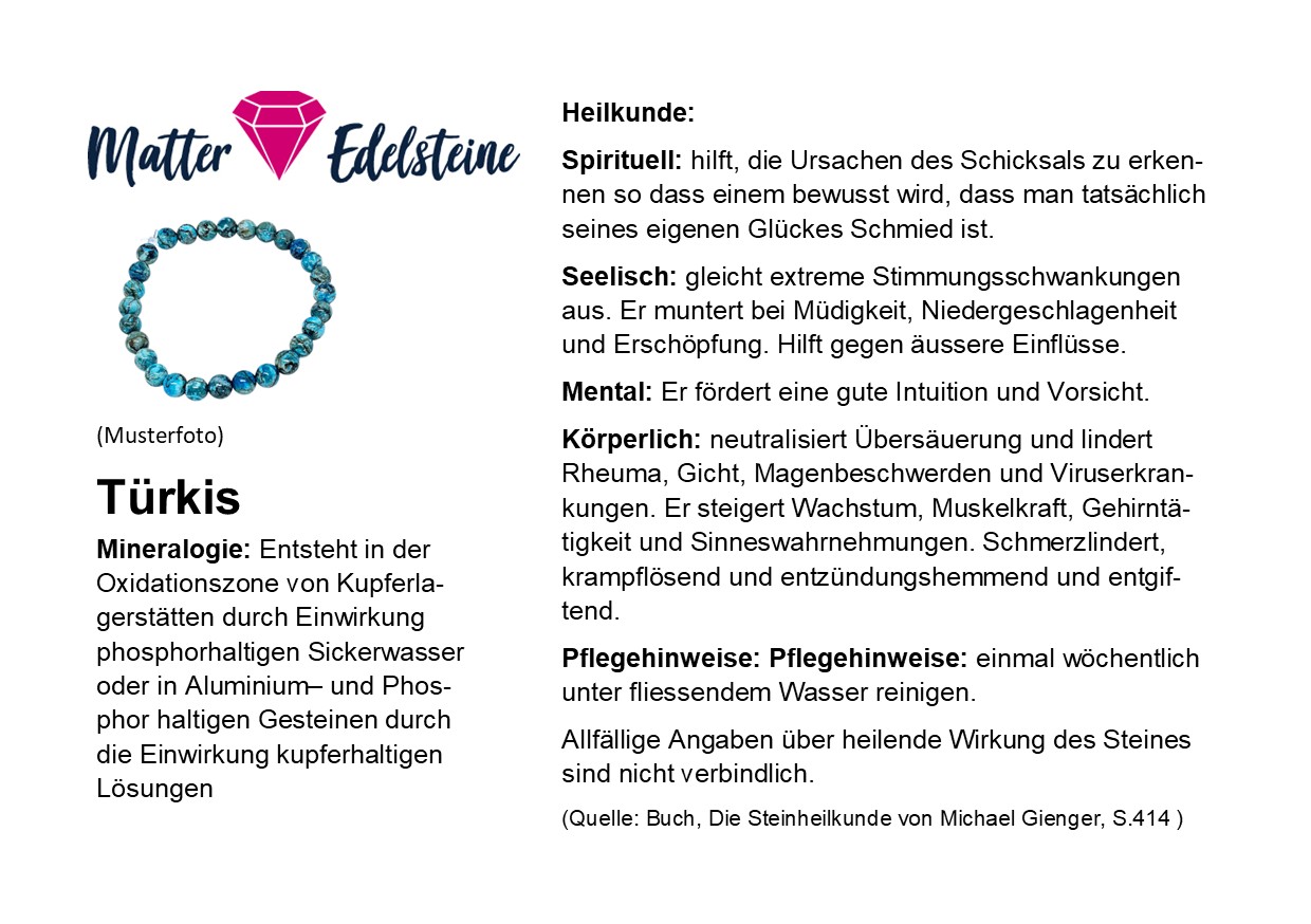 Türkis Edelsteinanhänger – Bild 4