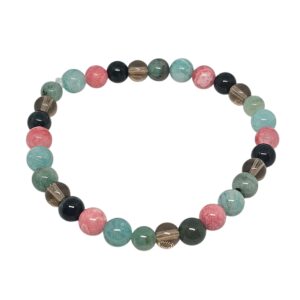 Energetischer Begleiter bei Erschöpfung Edelsteinarmband