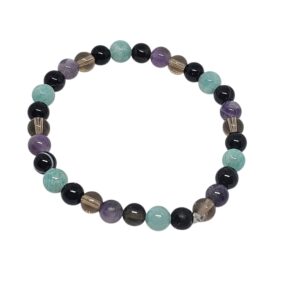 Energetischer Begleiter für Trauer Edelsteinarmband