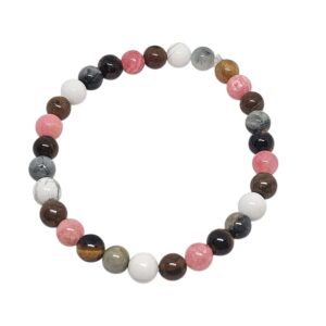 Energetischer Begleiter für Migräne Edelsteinarmband