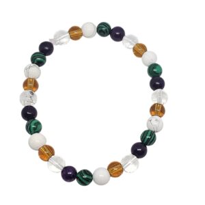 Energetischer Begleiter bei Zahnschmerzen Edelsteinarmband