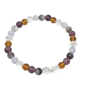 Energetischer Begleiter bei Juckreiz Edelsteinarmband