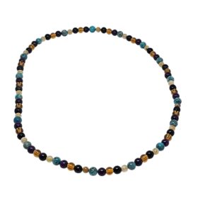 Energetischer Begleiter bei Ängste Edelsteinhalskette