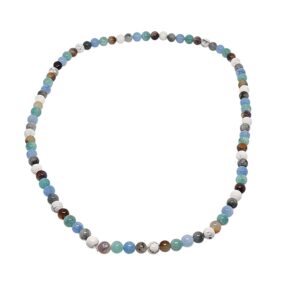 Energetischer Begleiter bei Nervosität Edelsteinhalskette