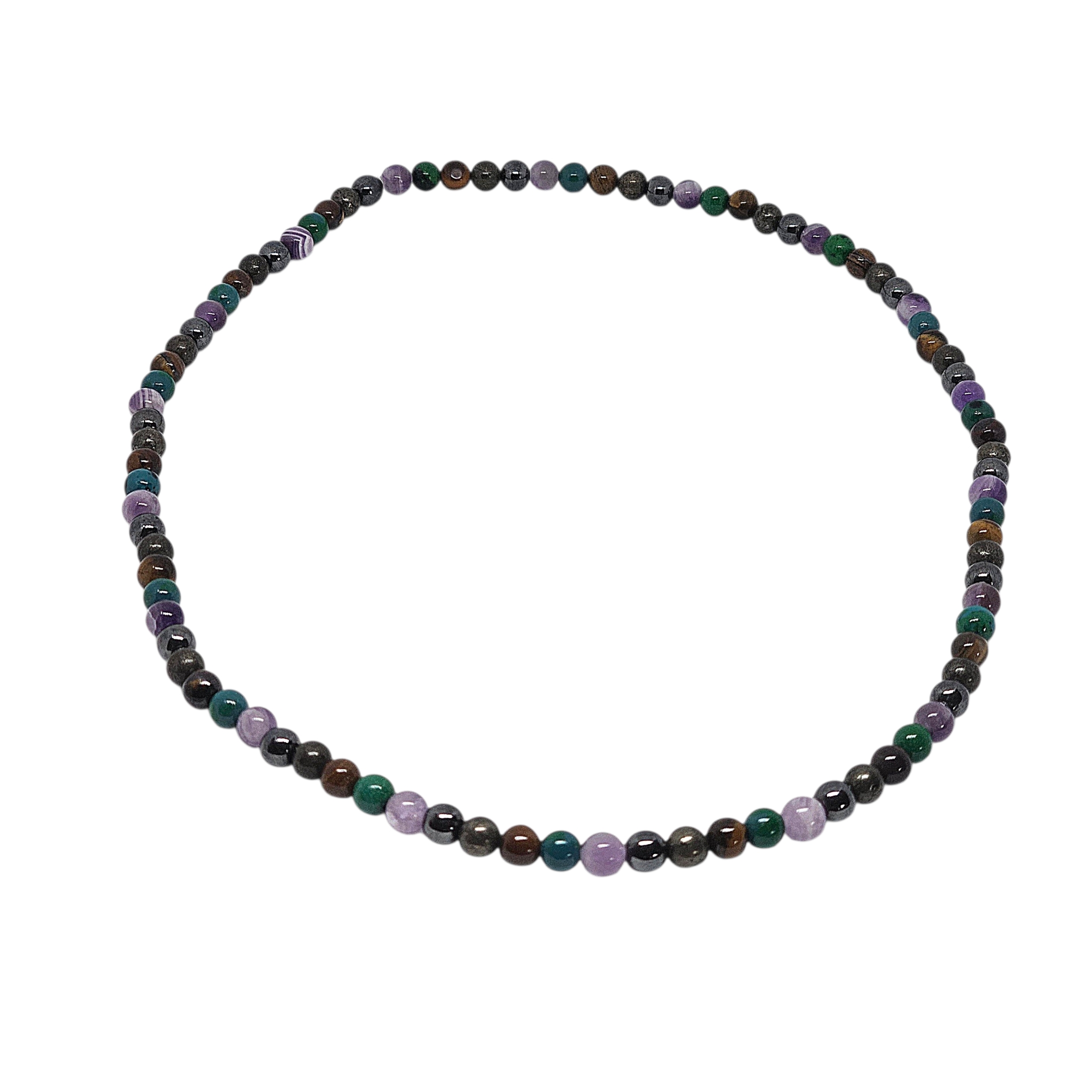 Energetischer Begleiter bei Eisenmangel Edelsteinhalskette