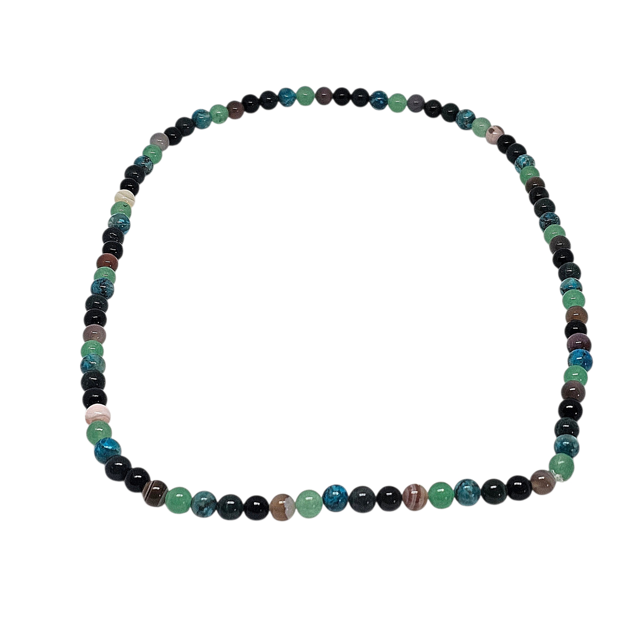 Energetischer Begleiter für Abgrenzung Edelsteinhalskette