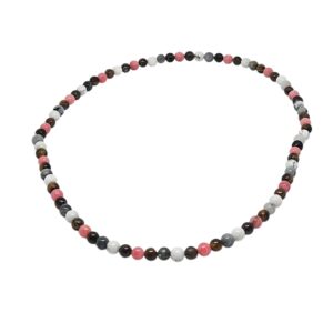 Energetischer Begleiter für Migräne Edelsteinhalskette