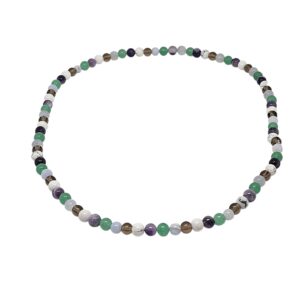Energetischer Begleiter für die Entspannung Edelsteinhalskette