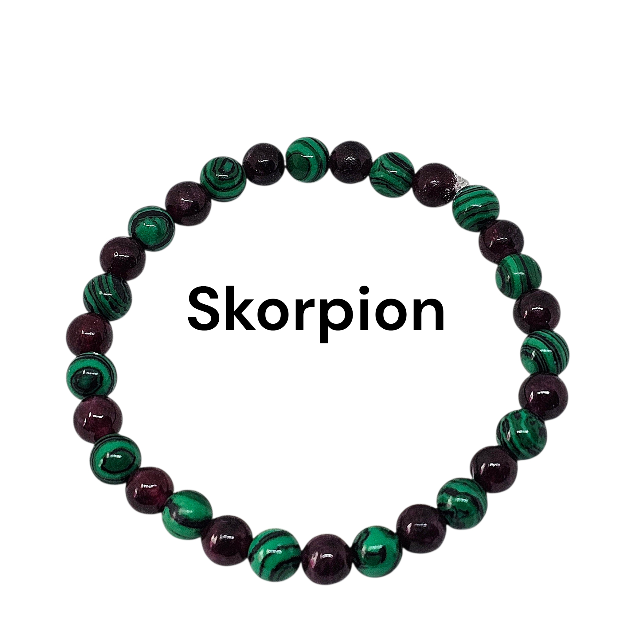 Skorpion Edelsteinarmband