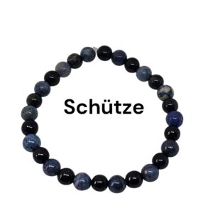 Schütze Edelsteinarmband