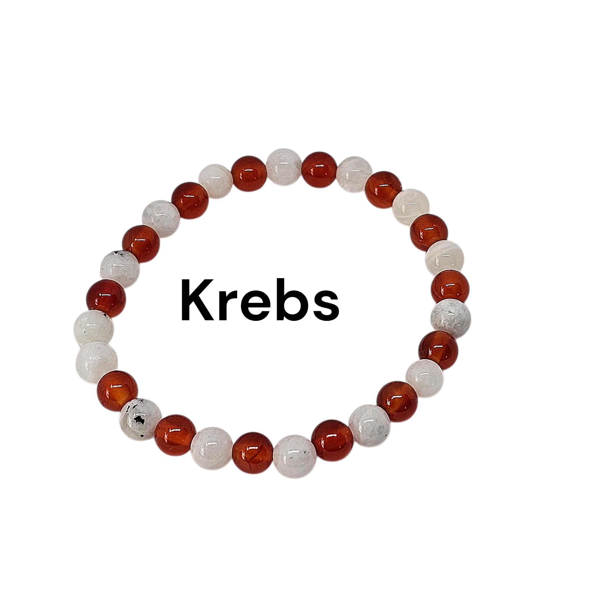 Krebs Edelsteinarmband