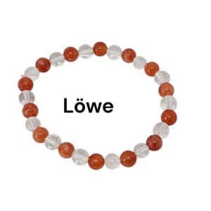 Löwe Edelsteinarmband