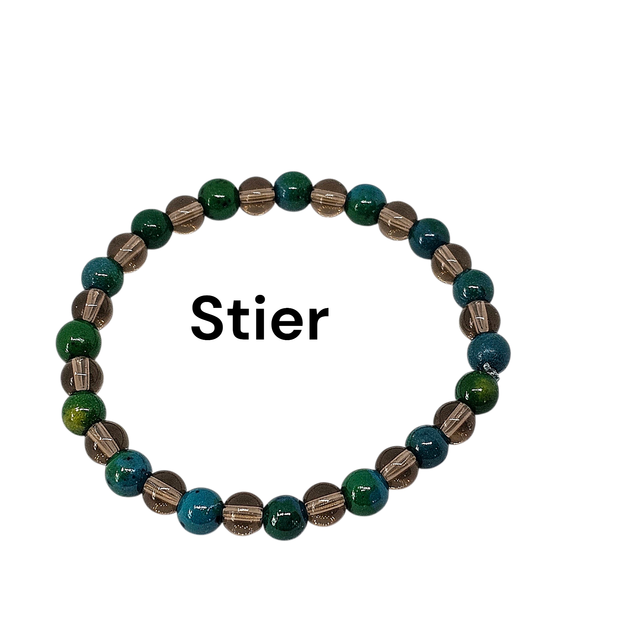 Stier Edelsteinarmband